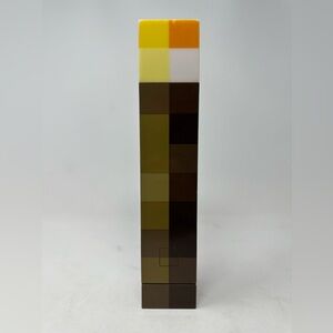 Minecraft Light Up Torch Mojang Think Geek Carry or Wall Mount 2012 Nightlight